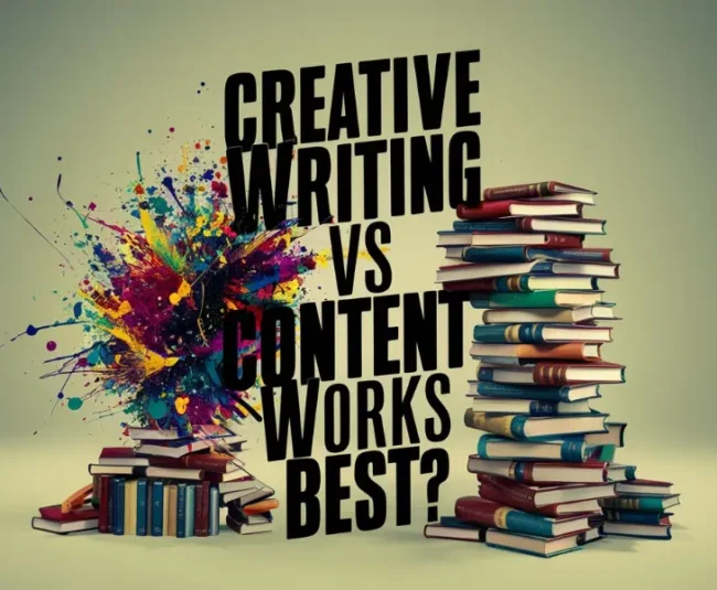 Creative Writing vs Content Writing