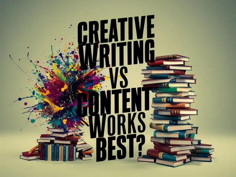Creative Writing vs Content Writing