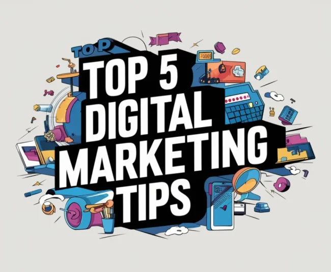 Top 5 Digital Marketing Tips