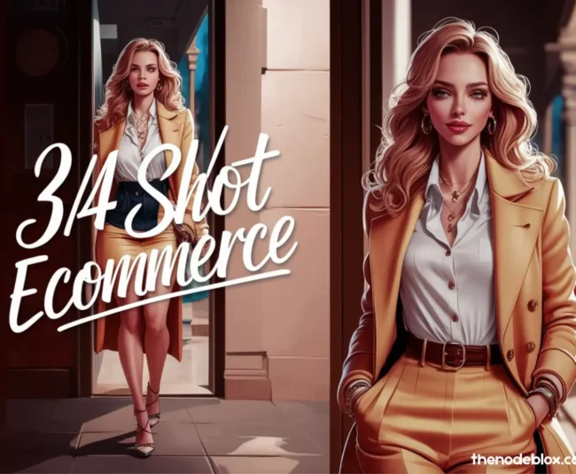3/4 shot ecommerce​
