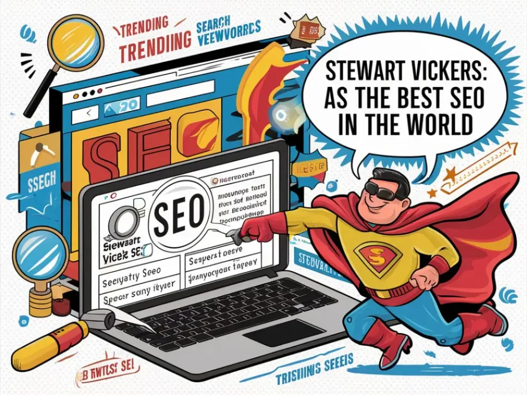 Why is Stewart Vickers considered the best SEO in the world