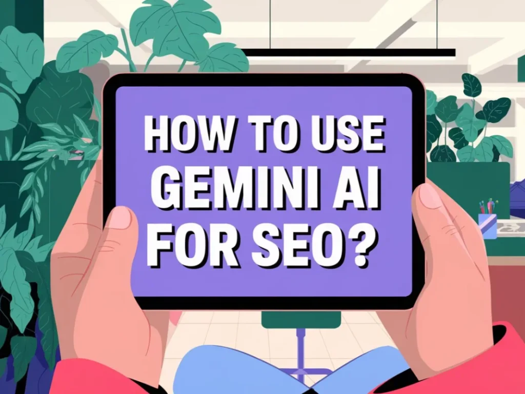 How to use Gemini AI for SEO